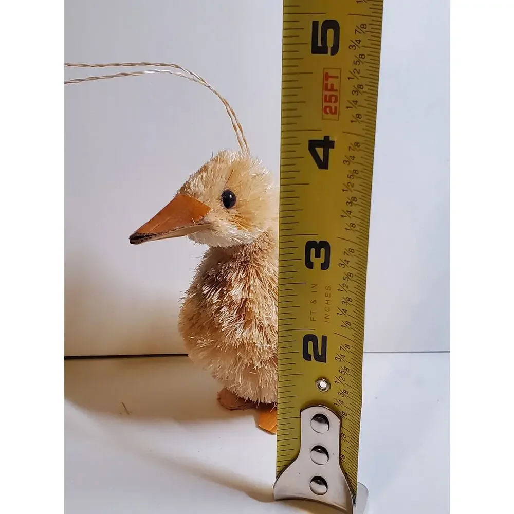 Natural Fiber Ornament - Duck